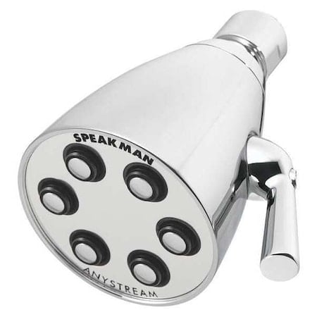 wall, Shower Head, Polished Chrome, Wall MPN:S-2252