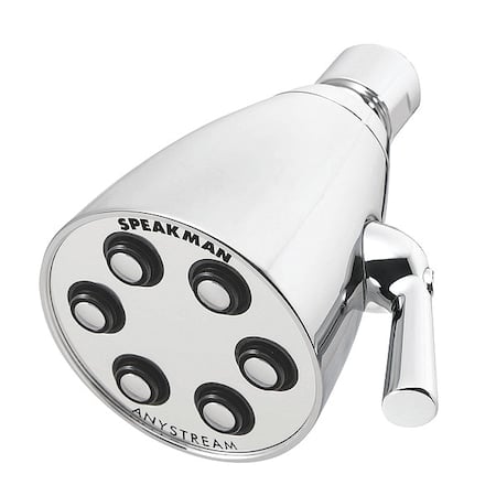 Wall Shower Head, 0, Wall, Polished Chrome MPN:S-2252-E2
