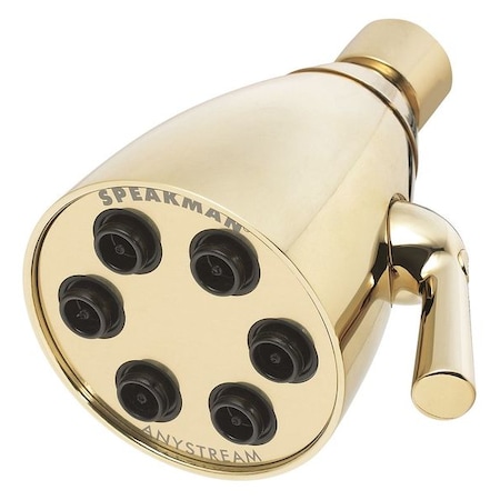 #2 6-Jet Sld Brs Shwrhd Brass Fn MPN:S-2252-PB