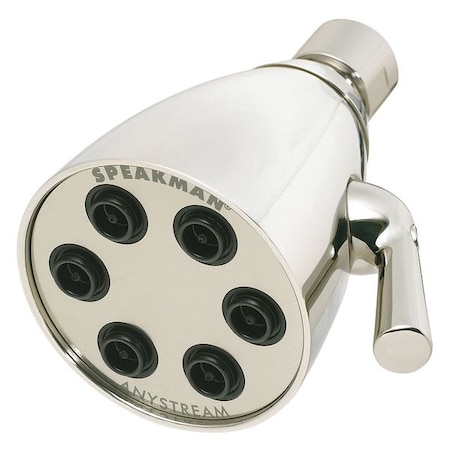Polished Nickel Shower Head 3-Spray MPN:S-2252-PN