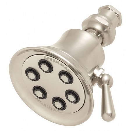 Shower Head, Brushed Nickel, Wall MPN:S-2254-BN-E2