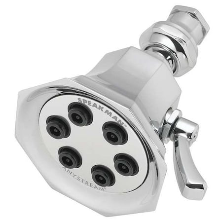 wall, Shower Head, Polished Chrome, Wall MPN:S-2255