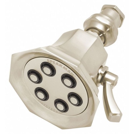 Shower Head, Brushed Nickel, Wall MPN:S-2255-BN-E2