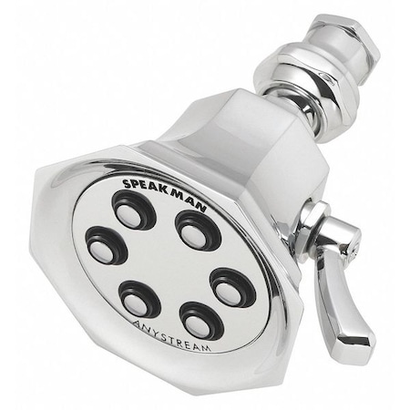 Shower Head, Polished Chrome, Wall MPN:S-2255-E2