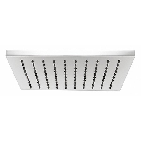 Rain Shower Head, Polished Chrome, Wall MPN:S-2763