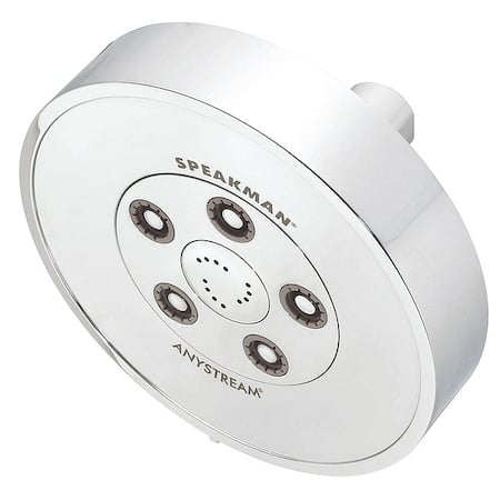 Shower Head, Polished Chrome, Wall MPN:S-3010-E175