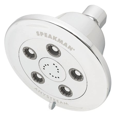 Shower Head, Polished Chrome, Wall MPN:S-3011-E175