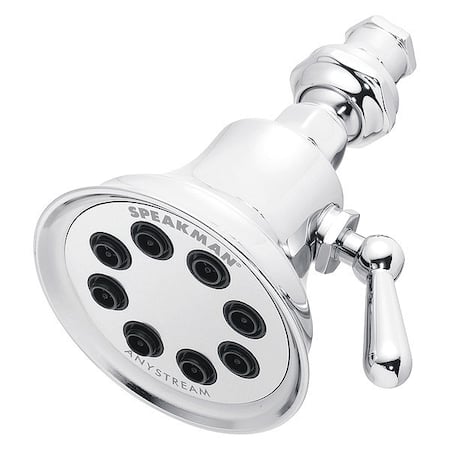 Shower Head, Polished Chrome, Wall MPN:S-3015-E175