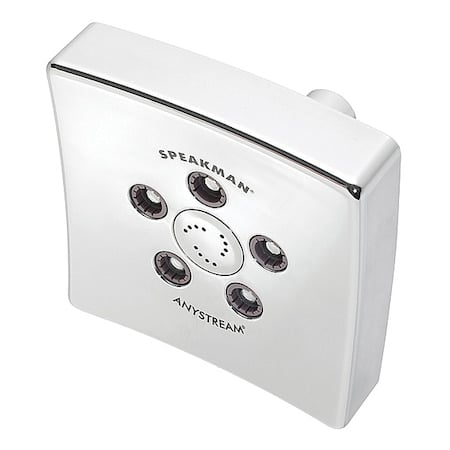 wall, Shower Head, Chrome, Wall MPN:S-3021
