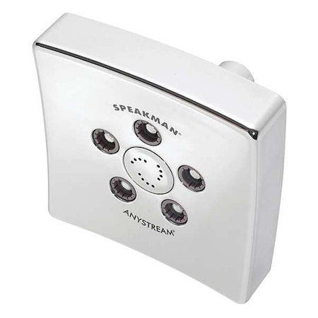 wall, Shower Head, Polished Chrome, Wall MPN:S-3021-E2