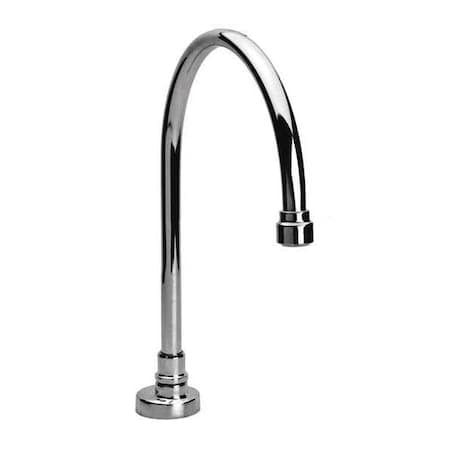 Manual Gooseneck Faucet, Single Hole Mount, Polished Chrome 1 Hole MPN:S-3345-CA-E
