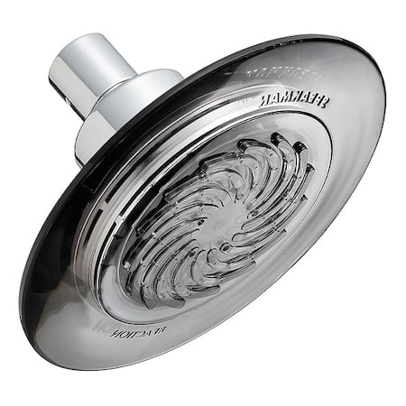 wall, Shower Head, Grey & Polished Chrome, Wall MPN:S-4002-E15
