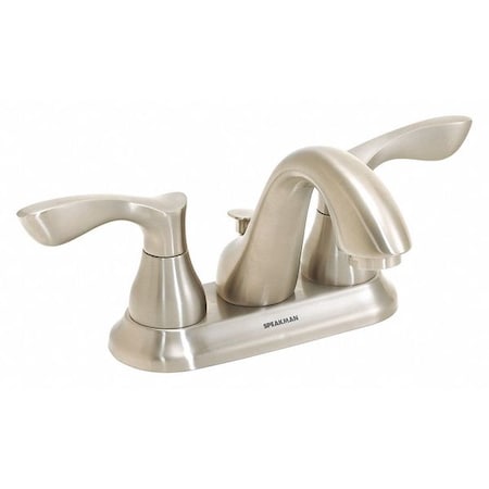 Manual Mid Arc Bathroom Faucet, 4.02