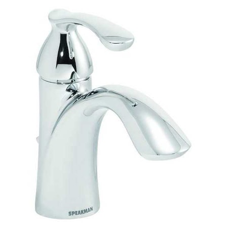 Manual Single Lever Faucet, Single Hole Mount, Polished Chrome 1 Hole MPN:SB-2011-E