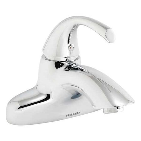 Manual Mid Arc Bathroom Faucet, 4