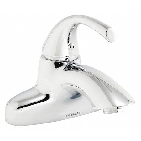 Manual Low Arc Bathroom Faucet, 4