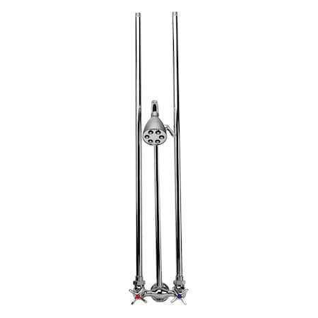 Exposed Shower, Manual, 2, Polished Chrome MPN:SC-1210-2-AF