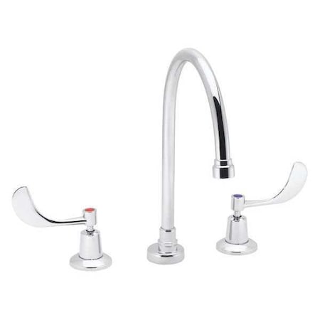 Manual Gooseneck Bathroom Faucet, 8