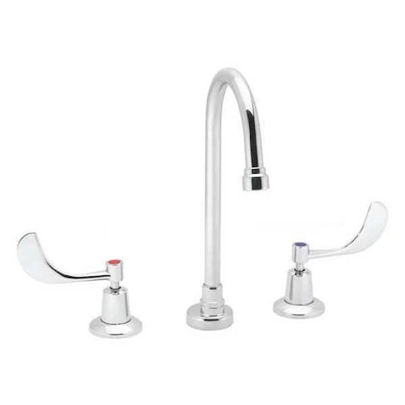 Manual Gooseneck Bathroom Faucet, 8