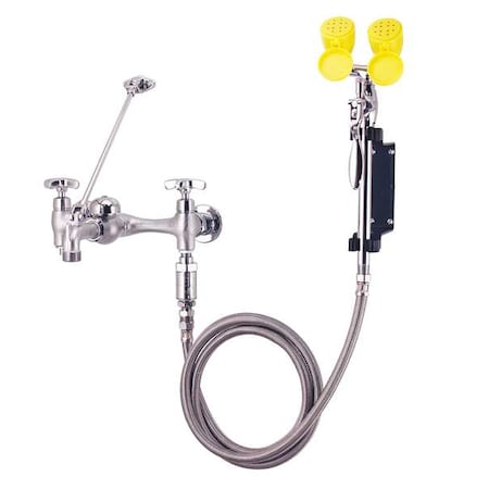Straight, Chrome, Speakman, Eyesaver, Brass MPN:SEF-9000