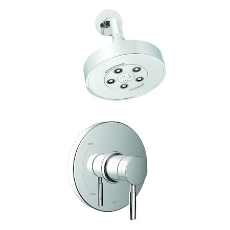 Shower System Combination, Manual, 2, Polished Chrome MPN:SM-1010-P-E2