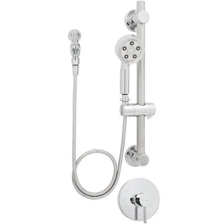 Shower System Combination, Manual, 2, Polished Chrome MPN:SM-1080-ADA-PE2