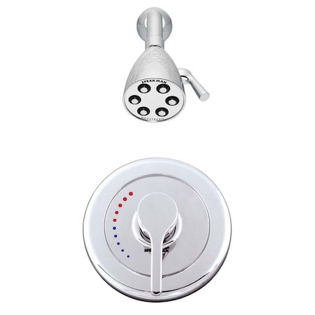 Commercial Shower Combination, Manual, 2, Polished Chrome MPN:SM-3010-IS-2