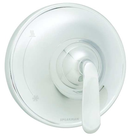 Wall Shower Valve and Trim, Manual, 1, Polished Chrome MPN:SM-7000-P