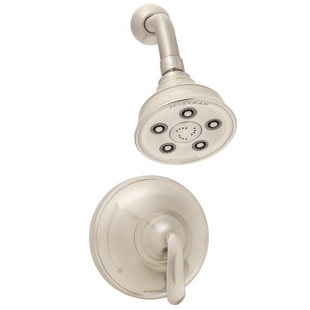 Shower System Combination, Manual, 2, Brushed Nickel MPN:SM-7010-P-BN