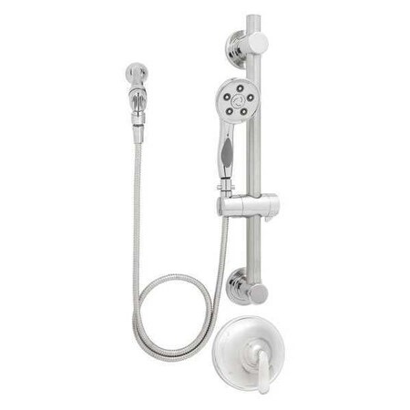 Wall Hand Shower Combination, 1, Wall, Polished Chrome MPN:SM-7080-ADA-P
