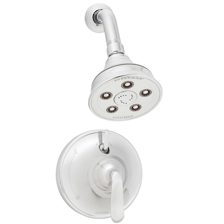 Shower System Combination, Manual, 2, Polished Chrome MPN:SM-7410-P