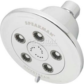 Speakman Anystream® Alexandria Wall Mount Shower Head Polished Chrome Finish 2.5 GPM S-3011