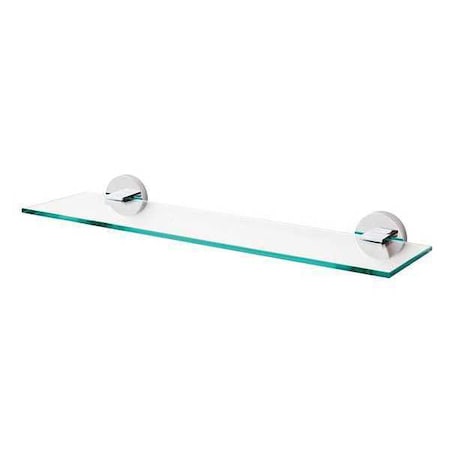 Towel Shelf, Glass, 17 in Overall W MPN:SA-1209