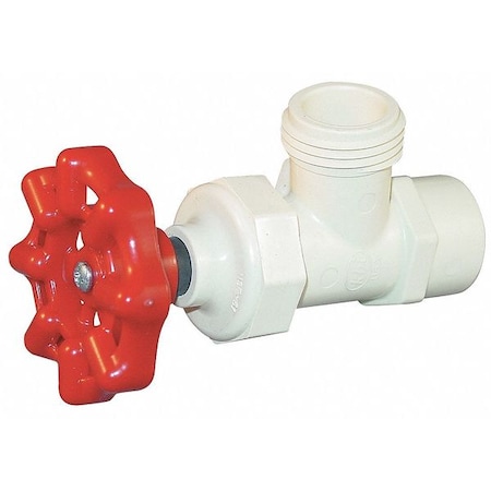Boiler Drain Valve, 3/4 in., Slip, CPVC MPN:82MH-007