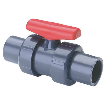 Manual 2-Way Ball Valve, Socket, PVC MPN:3622R-005