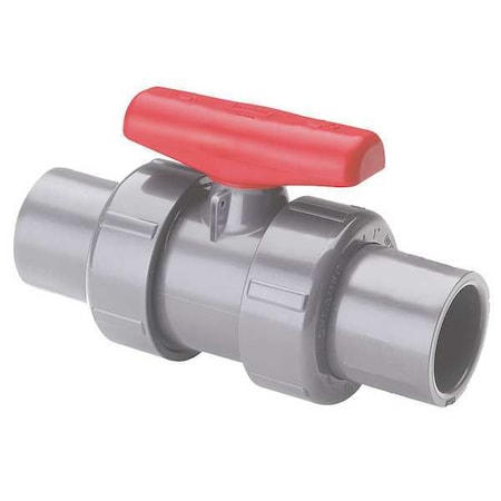 Manual 2-Way Ball Valve, Socket, CPVC MPN:3632R-020C
