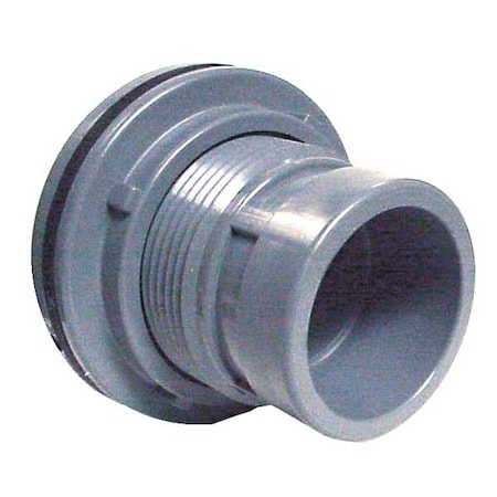 BulkheadTankFitting, CPVC, 1/2in, 17/16in MPN:8171-005C