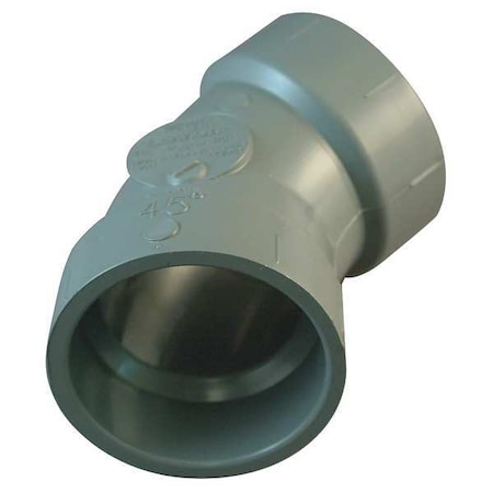 CPVC 45 Degree Elbow, Schedule 40 DWV, 3