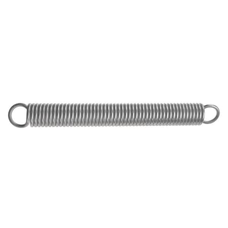 Extension Spring, Carbon Steel, PK10 MPN:E01200200750M