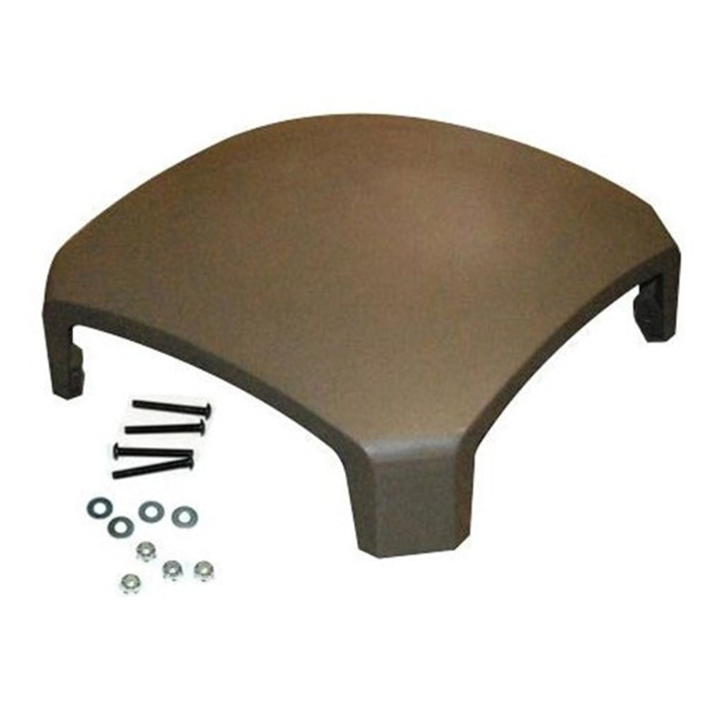 Rubbermaid Landmark Series Dome Top For 3970/3975 Containers, 11-1/4inH x 26inW x 26inD, Driftwood MPN:FG3975L1DWOOD