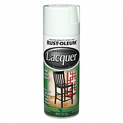Spray Paint Lacquer Gloss White MPN:1904830