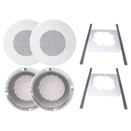 In-Ceiling Speaker Kit, 13inL x 13inW, PR MPN:G86KITPR