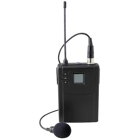 Lapel UHF Microphone, Wireless MPN:MUHFLP