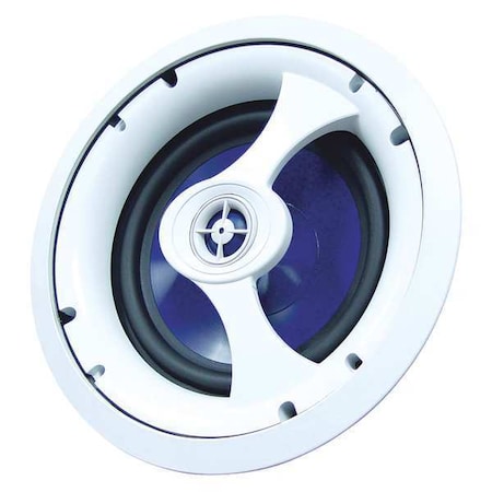 In-Ceiling Speaker, 3 lb., White, 89dB MPN:SP625C