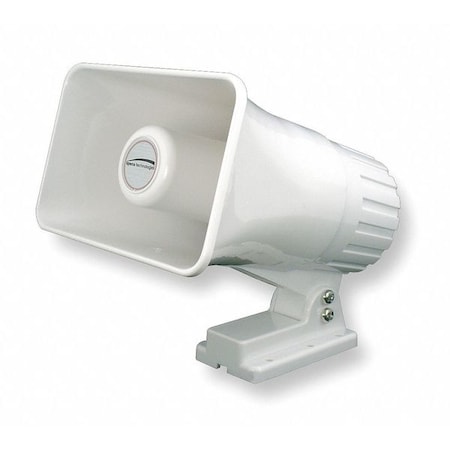 PA Horn, Weatherproof, White, 15 W MPN:SPC12RP