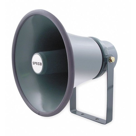 Horn, Weatherproof, 11 x 8 In, 15W, 70/25V MPN:SPC15T