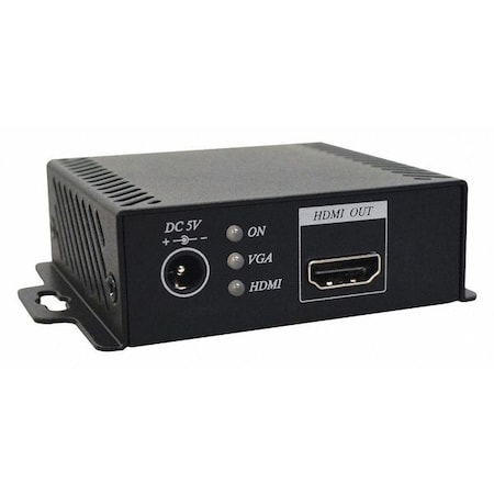 Video Converter, Metal, Black MPN:VGAHD2