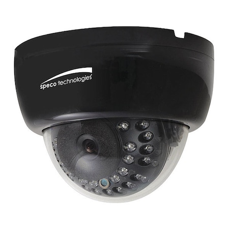 Hd-Tvi 2Mp Dome Camera, 2.8-12mm, Black MPN:HLED33DTB