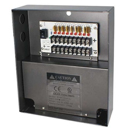 Camera Power Supply, 8-1/2 in H, UL Listed MPN:P4W5DUL