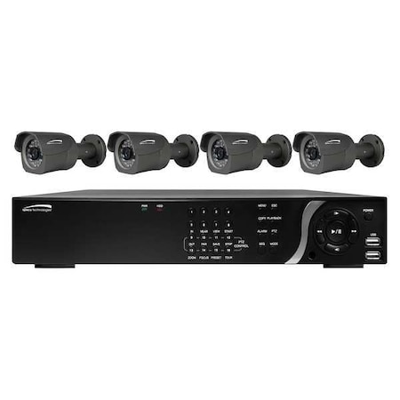 Network Video Recorder Kit, Economy, 1 TB MPN:ZIPL4B1